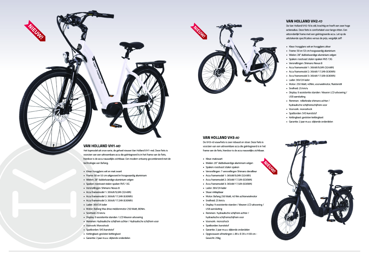 Fragiel Terminologie voeden Van Holland VH2-fd | Van Holland Bikes